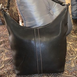 Coach Black Leather Handbag